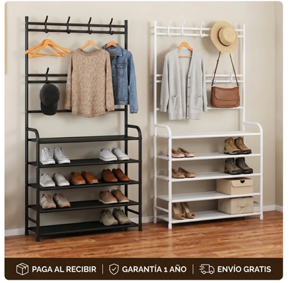PROMO -🚨 Compra 1 y LLÉVATE 2  🚨 - Organizador de 5 niveles - Zapatero y Ropero
